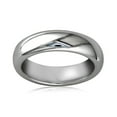 thumbnail image 1 of SuperJeweler Mens 5mm Comfort Fit Titanium Ring Wedding Band, Size 9.5 for Men, 1 of 4