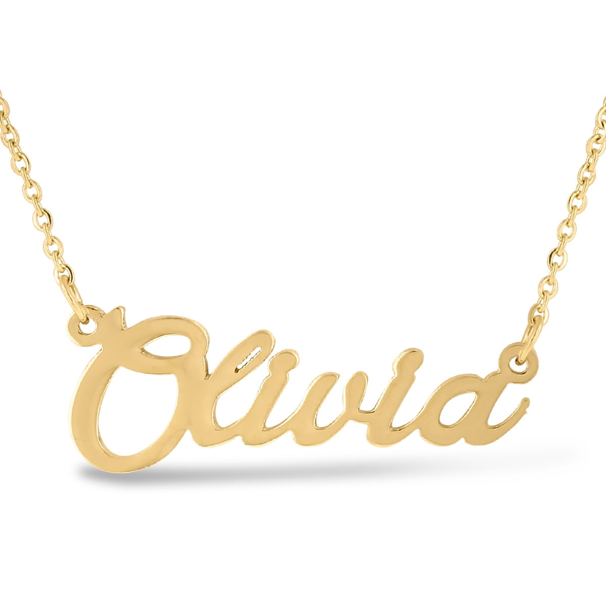 Olivia on sale gold necklace