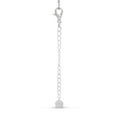 thumbnail image 1 of SuperJeweler Sterling Silver Adjustable Chain Extender, 2" - Cable Chain With Lobster Claw Clasp for Women, 1 of 2