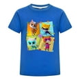 thumbnail image 1 of SuperKitties Cat Hero Shirt for Kids – Cartoon Character Tee – Girls Boys Summer T-Shirt – Comfortable Cotton Outfit – Top for Casual Playtime, 1 of 4