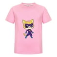 thumbnail image 1 of SuperKitties Graphic Tee for Children – Kids Cartoon Top for Girls and Boys – Comfortable Short Sleeve Outfit – Summer Casual T-Shirt – Gift for Cat Fans, 1 of 4