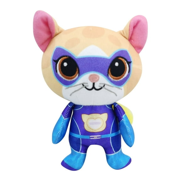 SuperKitties Plush Toys 7.8" Stuffed Animals Ultra-Soft Super Kitty Collectible Dolls, Interactive Plush Toy,Super kitty Bitsy Toy Gift for Kids Ages 2+ for Birthday Christmas, Home Nursery Decor C