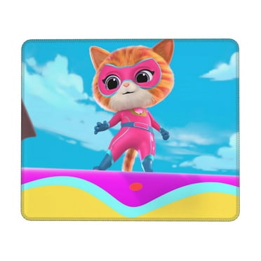 SuperKitties Mouse Pad Square Mouse Pad for Desk Soft Computer Mouse Mat Anti-Slip Rubber Mousepad for Office Laptop Mouse Pad