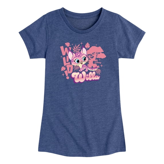 SuperKitties - Willa Character Tee - Toddler Girls Fitted Short Sleeve T-Shirt