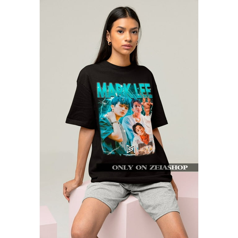 【7/20まで‼️】SuperM MARK Tシャツ SuperM Mark Lee Retro 90s Bootleg T-shirt - SuperM Kpop Tee
