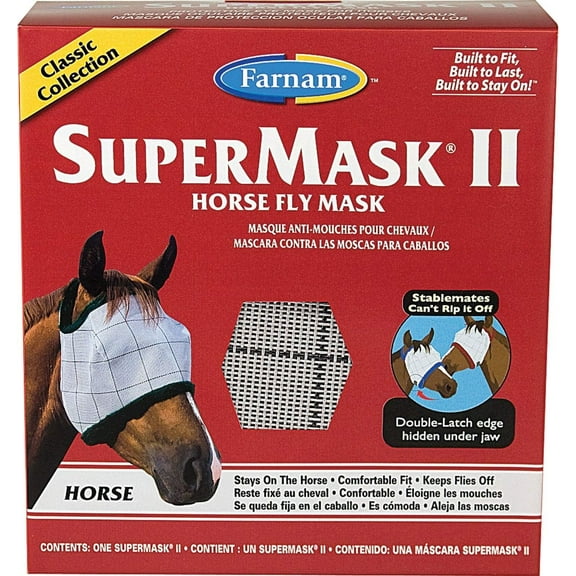 SuperMask II Fly Mask for Horses