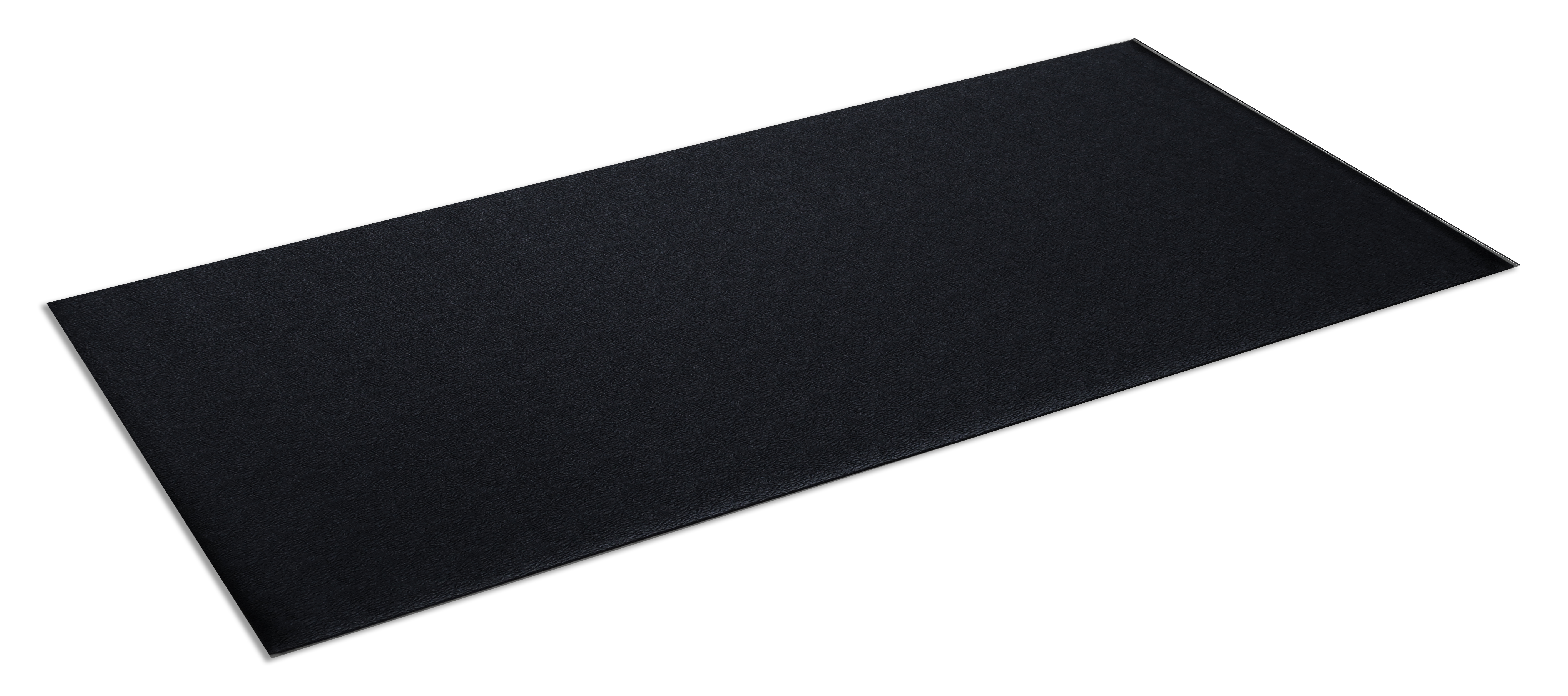 SuperMats - Treadmill Mat - Standard Quality Dense Foam Vinyl - Fitness Equipment Mat, Black, 30 In. x 72 In. - image 1 of 4
