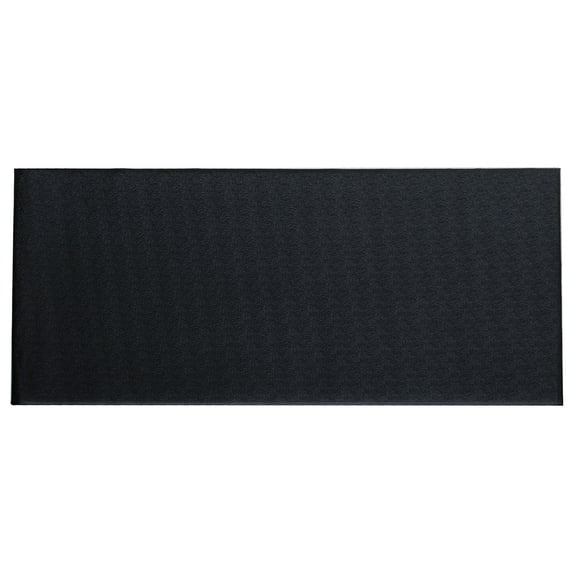 SuperMats - Treadmill Mat - Standard Quality Dense Foam Vinyl - Fitness Equipment Mat, Black, 36" x 90"