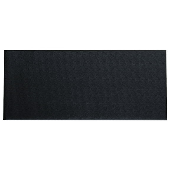 SuperMats - Treadmill Mat - Standard Quality Dense Foam Vinyl - Fitness Equipment Mat, Black, 36" x 90"