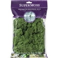 thumbnail image 1 of SuperMoss Preserved Reindeer Moss, Basil, Approx. 2oz - Use to Cover Soil, Dress Orchids or Ornamentals, or Adding Natural Accents, 1 of 3