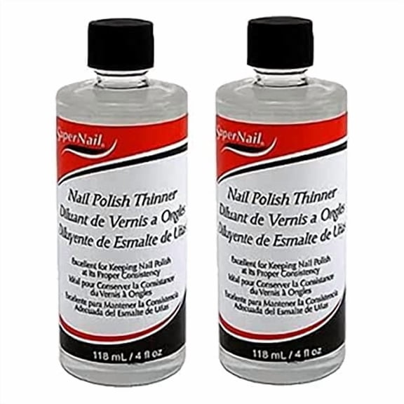 SuperNail Nail Polish Thinner, 0.4 Oz