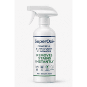 SuperOxi+ Professional Strength Stain & Odor Remover, Multi-Surface Cleaner, 16 oz