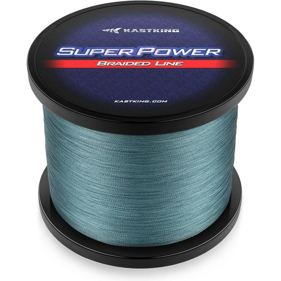 SuperPower Braided Fishing Line - Abrasion Resistant Braided Lines Incredible Superline Zero Stretch Smaller Diameter A Must-Have!