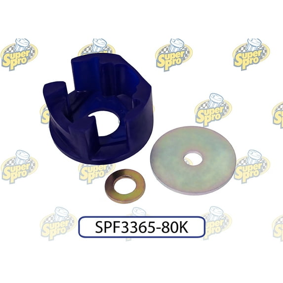 SuperPro SPF3365-80K Rear Lower Engine Mount Bushing Compatible with 09-18 GTI, Tiguan, CC, A3, A3 Quattro, Jetta, Golf R, Golf, Eos, Tiguan Limited