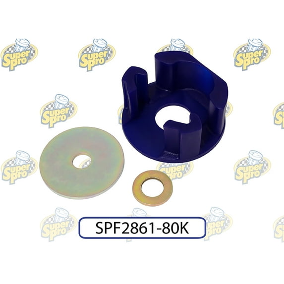SuperPro SPF2861-80K Rear Lower Engine Mount Bushing Compatible with 06-09 GTI, Rabbit, A3, A3 Quattro, Jetta, R32