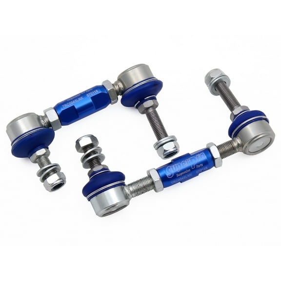 SuperPro TRC1045L Rear Suspension Stabilizer Bar Link Kit Compatible with 06-18 Passat, GTI, Tiguan, CC, Rabbit, A3, A3 Quattro, Jetta, Golf R, Golf, R32, Eos, Tiguan Limited