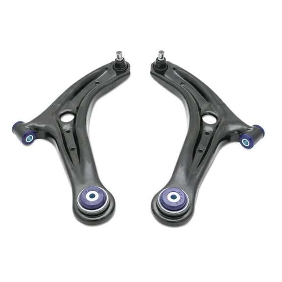 SuperPro TRC1046 Front Lower Suspension Control Arm Kit Compatible with Ford 14-19 Fiesta