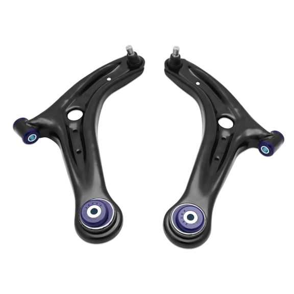 SuperPro TRC1048 Front Lower Suspension Control Arm Kit Compatible with Ford 14-19 Fiesta