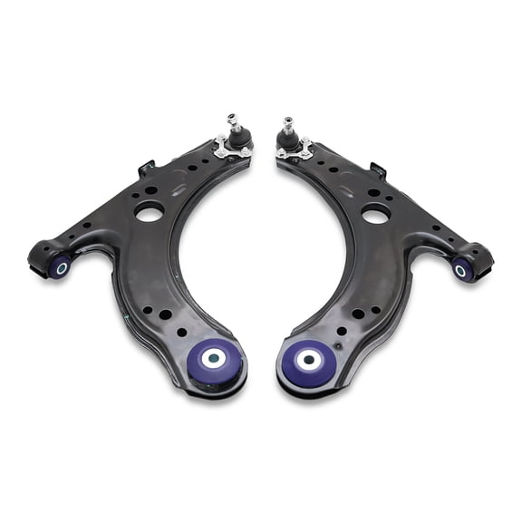 SuperPro TRC1075 Front Lower Suspension Control Arm Kit Compatible with 98-10 Jetta, Beetle, Golf