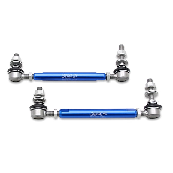 SuperPro TRC12160L Sway Bar Link Kit - Heavy Duty Adjustable