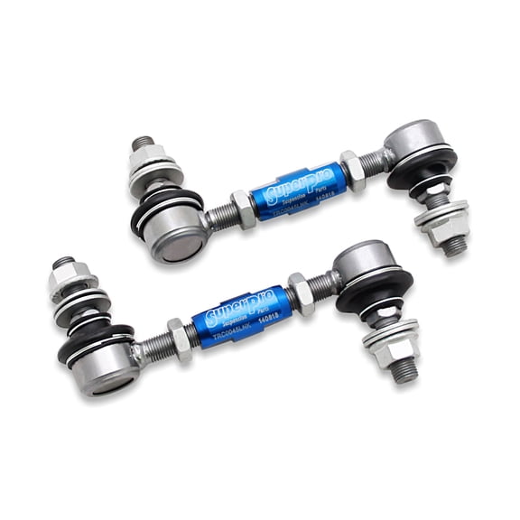 SuperPro TRC1245A Front Suspension Stabilizer Bar Link Kit Compatible with 90-23 S60, XC90, C70, LS400, V70, Stinger, S80