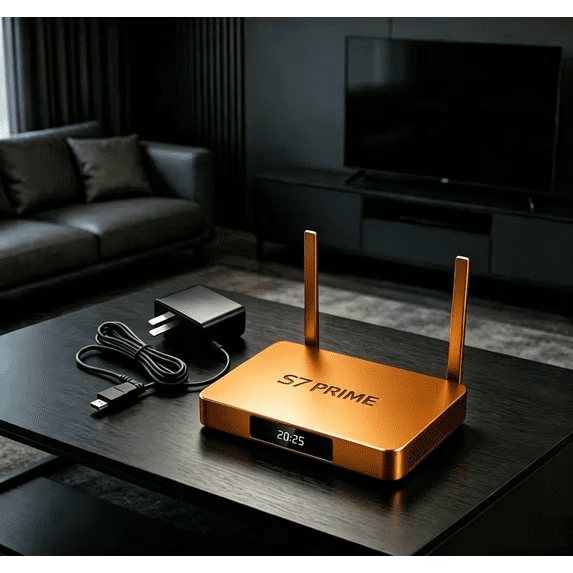 SuperS 7P RIME Home Receiver for Family Entirement with Remote Control, Protective Cover, Voice Control,Easy to Set Up