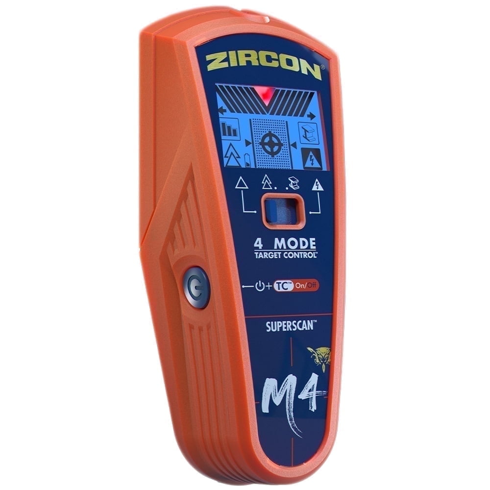 Zircon Super Scan M4 Advanced Wall Scanner Stud Finder