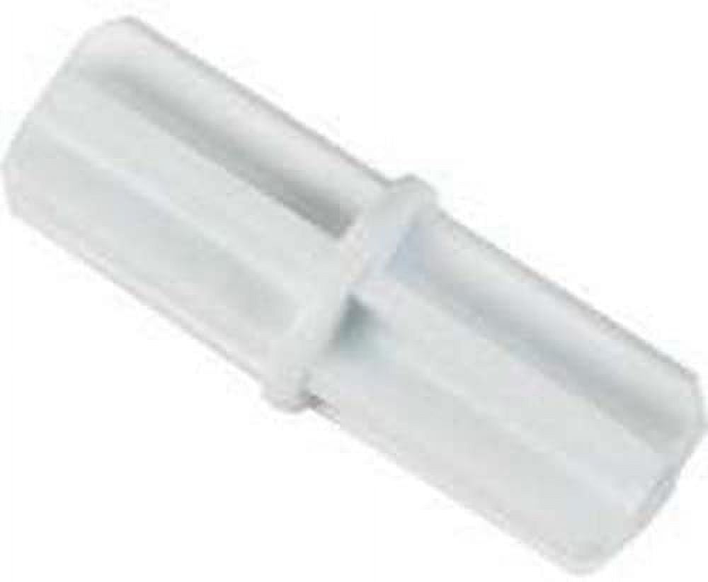 SuperSlide White Closet Rod Connector