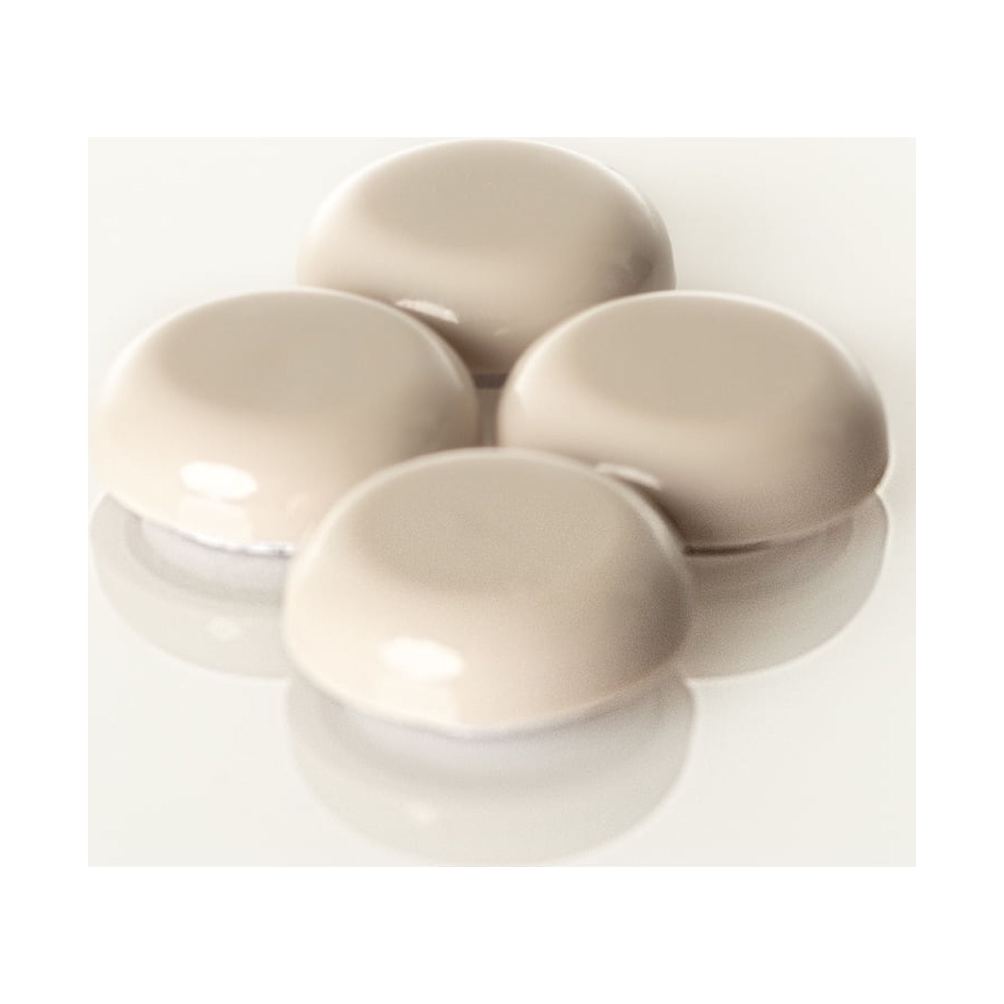 SuperSliders Beige 3/4 in. Adhesive Plastic Chair Glide 4 Pk