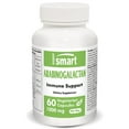 thumbnail image 1 of SuperSmart - Arabinogalactan 85% 1000 mg per Day | Non-GMO & Gluten Free - 60 Vegetarian Capsules, 1 of 3