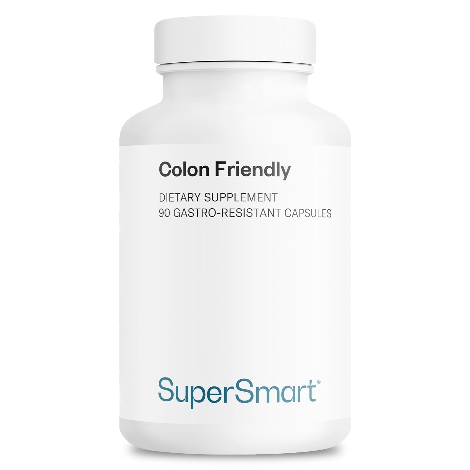 SuperSmart Colon Friendly 17 Billion CFU per Day (Advanced Formula) - 4-in-1 Probiotics Supplement - with Bifidobacterium & Lactobacillus | Non-GMO & Gluten Free - 90 DR Capsules
