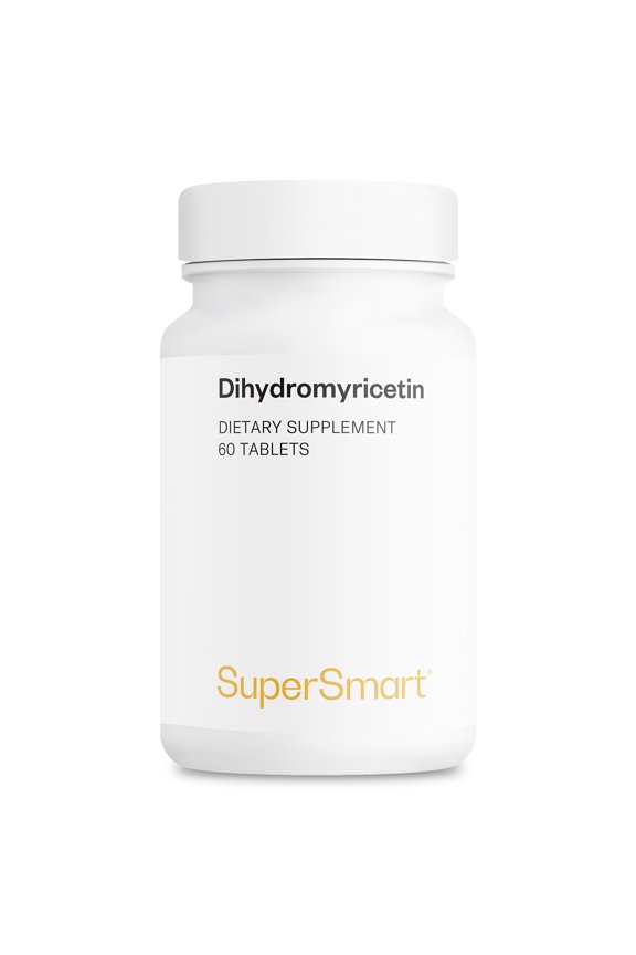 Dihydromyricetin 600mg per Day (High Purity) - DHM 98% Dihydromyricetin Supplement - Ampelopsis Grossedentata Extract | Non-GMO & Gluten Free - 60 Tablets