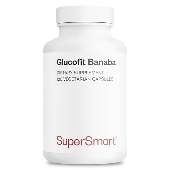 SuperSmart Glucofit 5.3mg per Day (Patented & High Strength) - 18% Corosolic Acid Banaba Leaf Extract Supplement | Non-GMO & Gluten Free - 100 Softgels