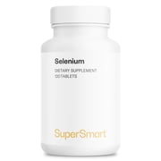uperSmart - L-Selenomethionine 200mcg per Day Selenium Supplement - High Absorption - Essential Trace Mineral | Non-GMO & Gluten Free - 120 Tablets