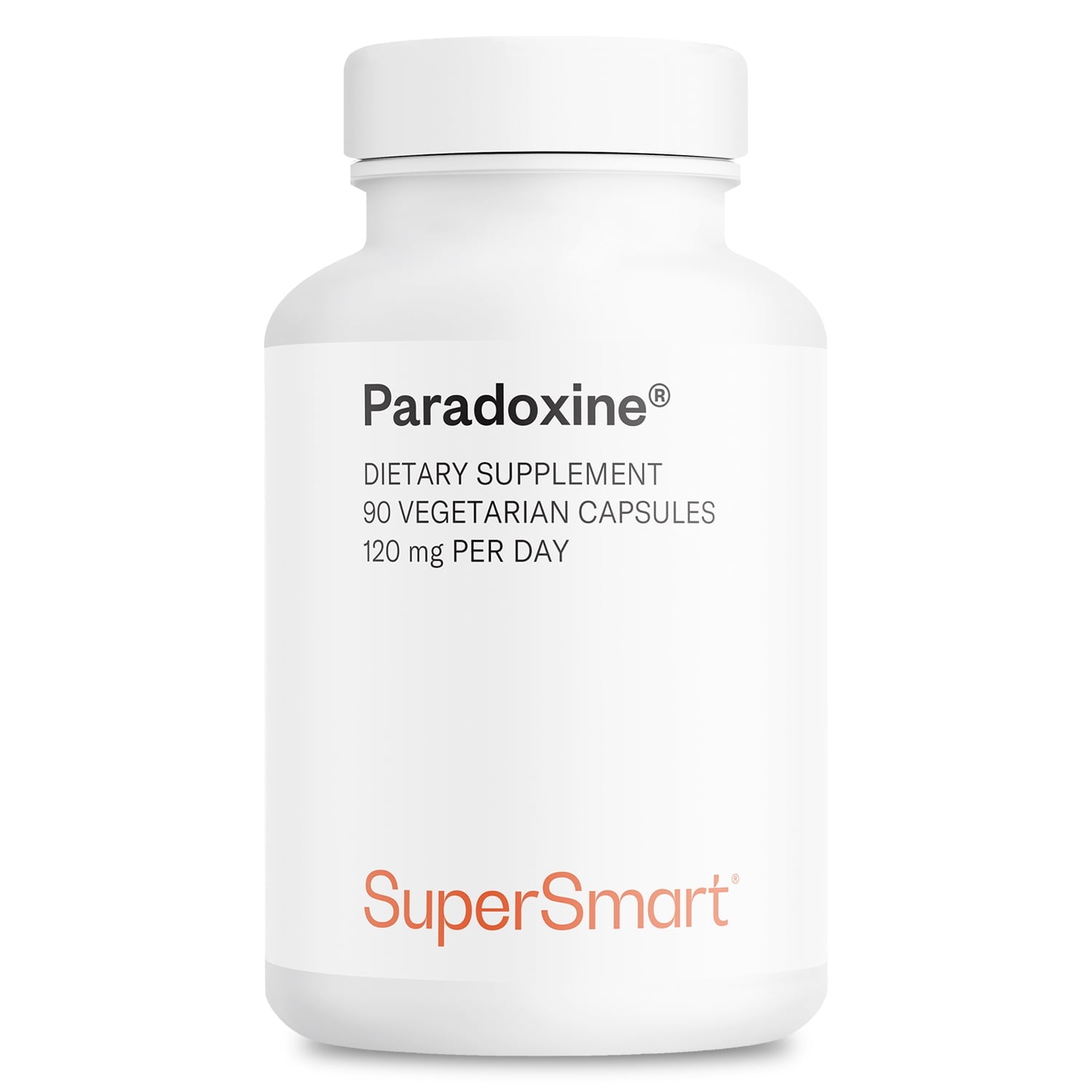 SuperSmart - Paradoxine 120 mg - Grains of Paradise Supplement | Non-GMO & Gluten Free - 90 Vegetarian Capsules
