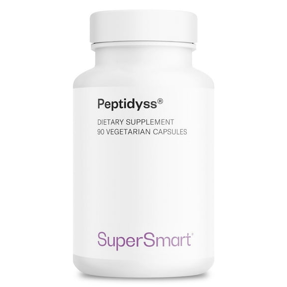 SuperSmart Peptidyss 1200mg per Day (Patented & High Potency) - Fish Protein Hydrolysate Supplement - Peptides & Amino Acids Complex | Non-GMO & Gluten Free - 90 Vegetarian Capsules