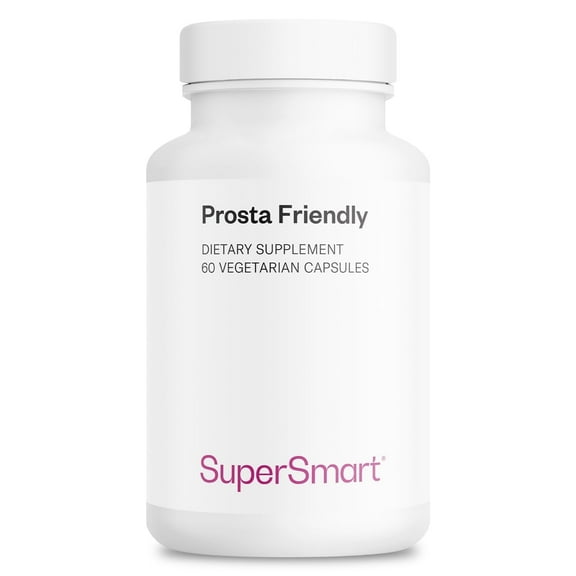SuperSmart Prosta-Friendly 500mg per Day (Patented) - Concentrate Cranberry Pills - Natural Supplement | Non-GMO & Gluten Free - 60 Vegetarian Capsules