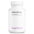 thumbnail image 1 of SuperSmart - SAM-e 200 mg (S-Adenosyl Methionine) | Non-GMO & Gluten Free - 60 DR Capsules, 1 of 9