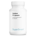 thumbnail image 1 of SuperSmart Sodium R-Lipoate 600mg per Day (High Potency) - Enhanced R-Alpha Lipoic Acid - Antioxidant Supplement | Non-GMO & Gluten Free - 60 Tablets, 1 of 9
