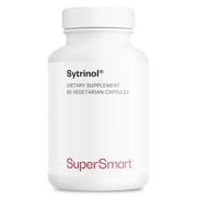SuperSmart Sytrinol Supplement 300mg per Day High Absorption - Citrus Bioflavonoids & Tocotrienols Complex - Palm Fruit Extract | Gluten Free - 60 Softgels