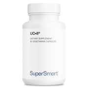 SuperSmart UC II Supplement 40mg per Day Premium Collagen - Undenatured Type II Collagen Supplement | Non-GMO & Gluten Free - 60 Vegetarian Capsules