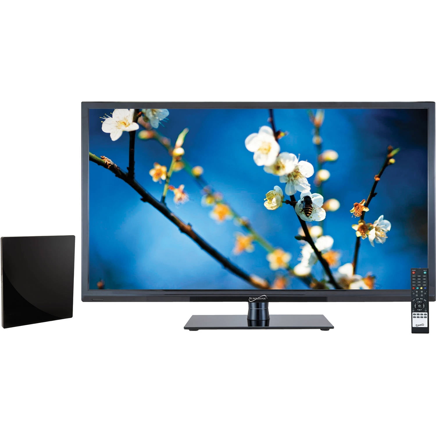 SuperSonic 32" Class HD, LED TV 720p, 60Hz (SC3210) with Triquest