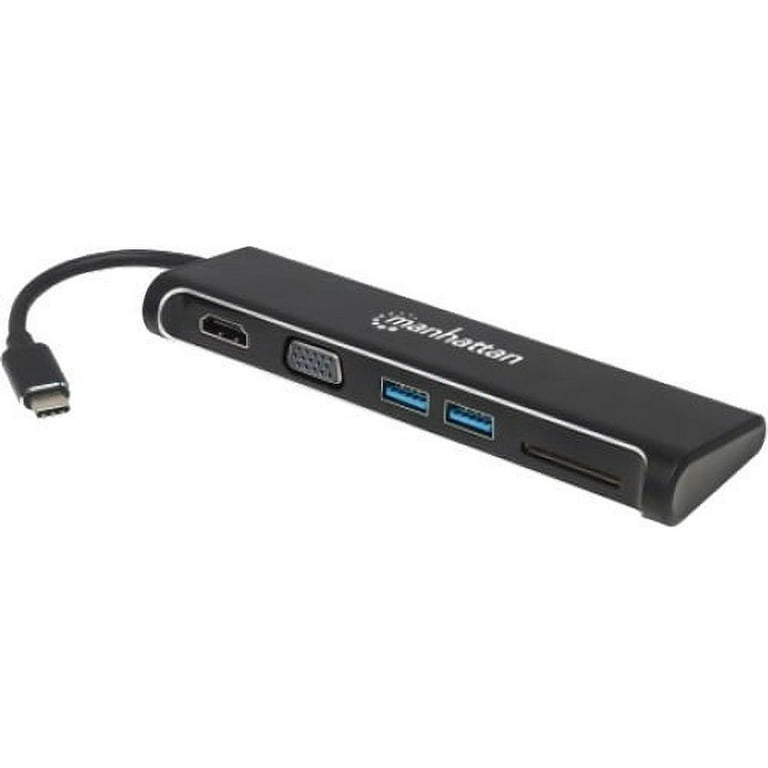 SuperSpeed USB-C to HDMI/VGA 4-in-1 Docking Converter