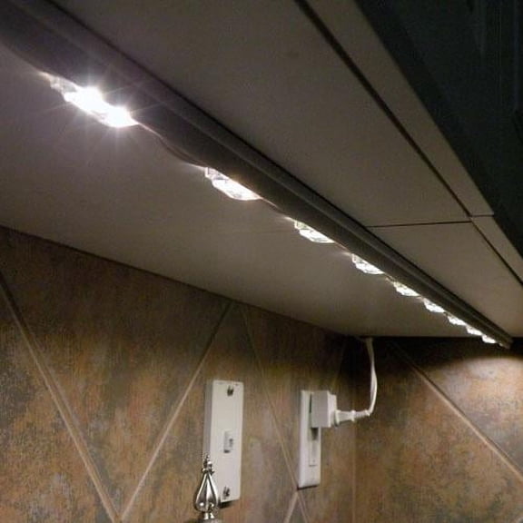 SuperStoreLED 24” 300 Lumens Dimmable LED Under-Cabinet Lights, 3000K (2 Count)
