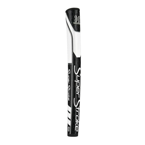 SuperStroke 1.0PT Golf Putter Grip, Black/White/Gray