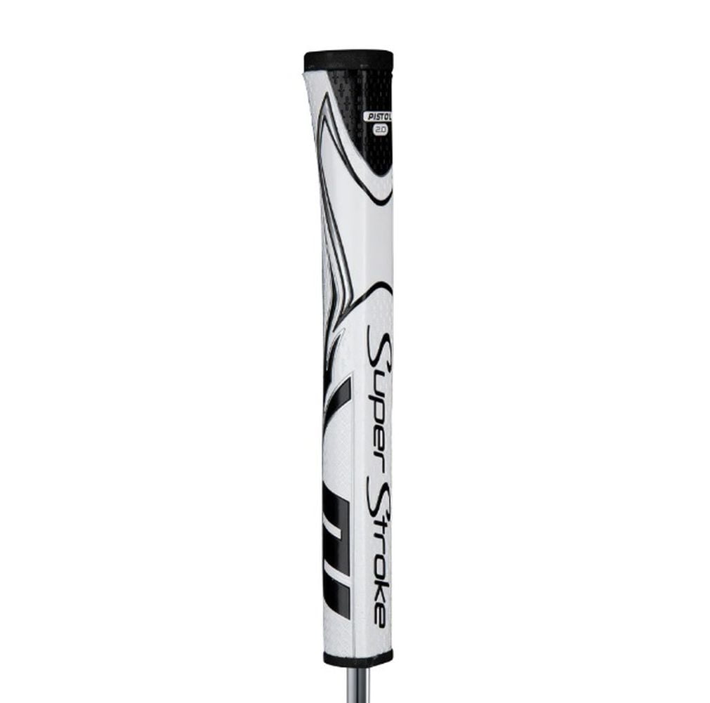 SuperStroke Golf Zenergy Pistol GT 2.0 Grips White/Black