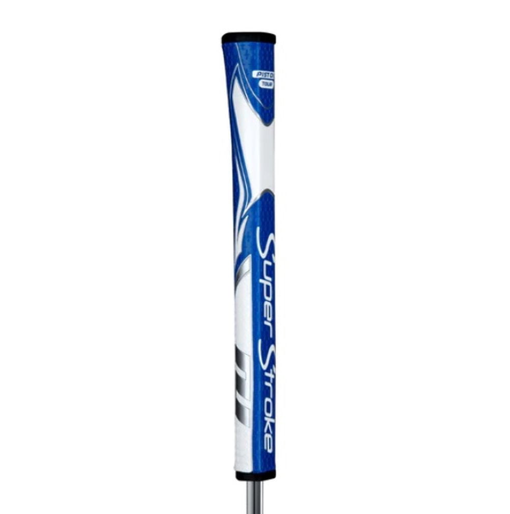 SuperStroke Golf Zenergy Pistol GT Tour Grips Blue/White