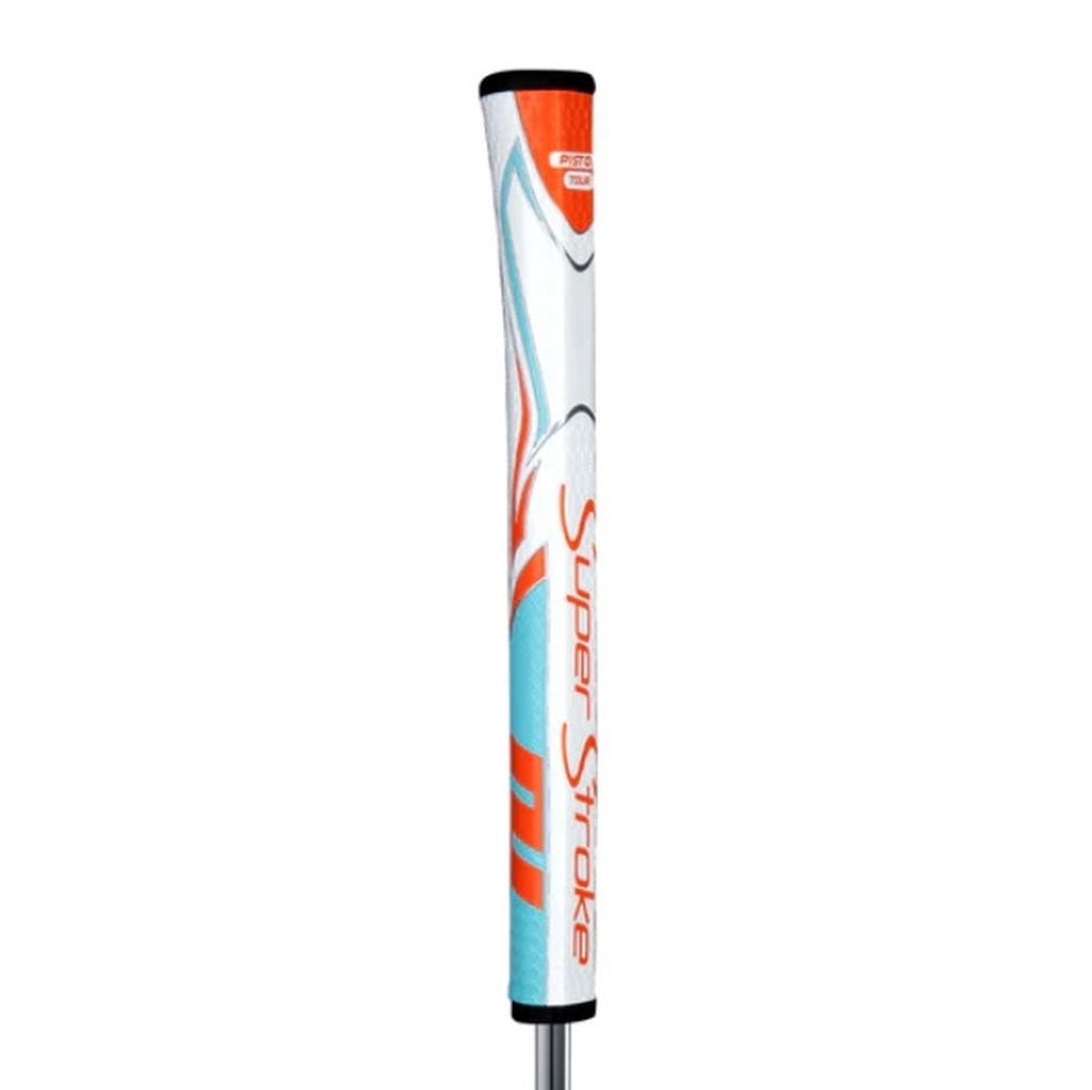 SuperStroke Golf Zenergy Pistol GT Tour Grips Orange/Blue/White