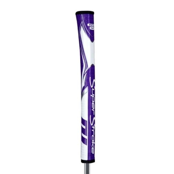 SuperStroke Golf Zenergy Pistol GT Tour Grips Purple/White