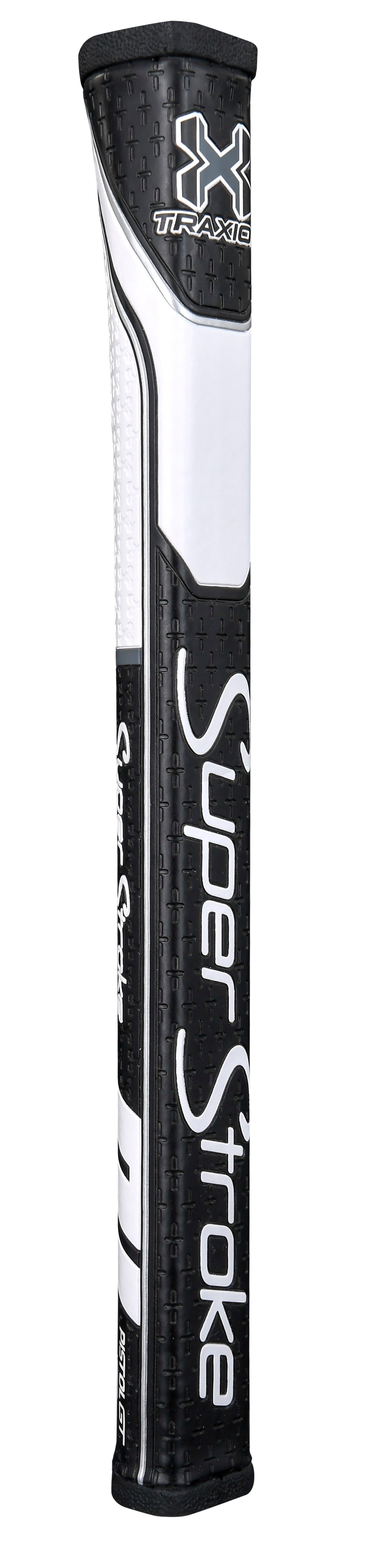 SuperStroke Traxion Pistol GT Tour Golf Putter Grip - Black/White